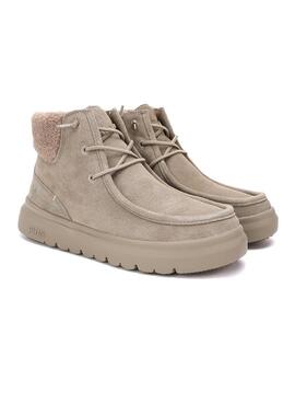 Stiefeletten Walkin Pitas Berna beige für Damen