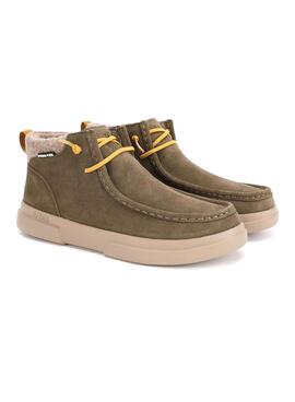 Stiefeletten Walkin Pitas Garda in Grün für Damen