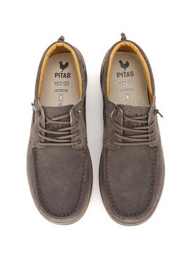 Segelschuhe Walkin Pitas Denver Grau für Herren