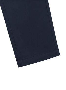 Chinesische Hose Silbon Casual in Marineblau für Herren.
