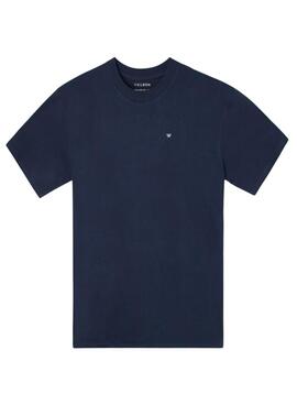 T-Shirt Silbon Varsity Club dunkelblau für Herren