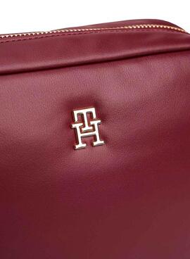 Umhängetasche Tommy Hilfiger Popette Nylon Bordeaux für Damen
