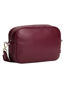 Tasche Tommy Hilfiger Popette Soft in Granatrot für Damen