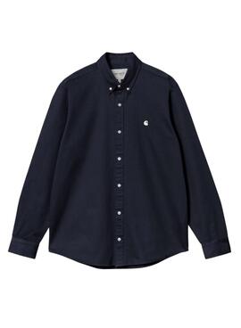 Carhartt WIP Madison Hemd in Marineblau für Damen.