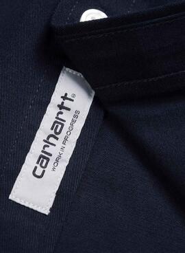 Carhartt WIP Madison Hemd in Marineblau für Damen.