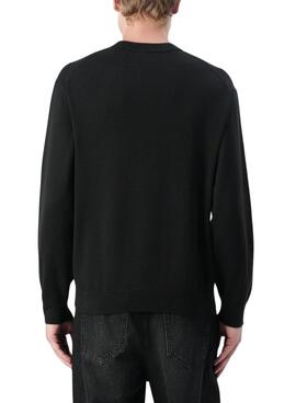 Schwarz Calvin Klein Ez Baumwolltrikot für Herren