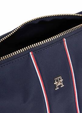Kosmetiktasche Tommy Hilfiger Icon Marineblau für Damen.