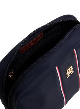Umhängetasche Tommy Hilfiger Popette Corp in Marineblau für Damen.