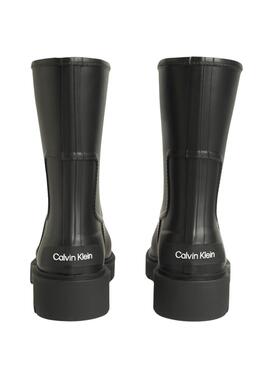Stiefel Calvin Klein Mid Rainboot Rubber Schwarz für Damen