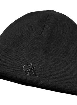 Mütze Calvin Klein Fine Rib schwarz für Herren
