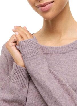 Vila Viril lila Pullover für Damen