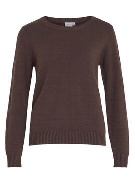 Braunes Vila Viril Trikot für Damen.