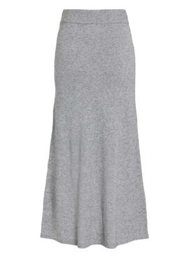 Rock Vila Viril Grau für Damen