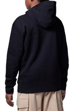 Pullover Jordan Brooklyn Fleece schwarz für Kinder