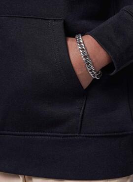 Pullover Jordan Brooklyn Fleece schwarz für Kinder