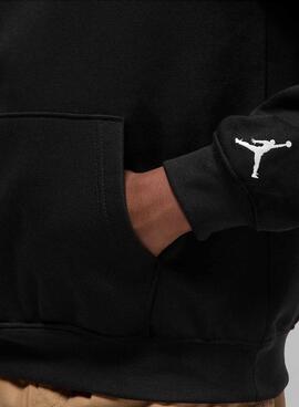 Jordan Air Has Landed Kapuzenpullover Schwarz für Kinder