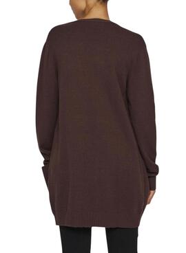 Jacke Vila Viril Braun für Damen