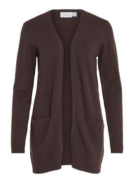Jacke Vila Viril Braun für Damen