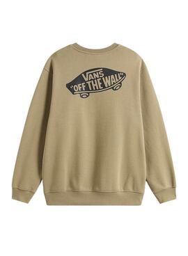 Sweater Vans Style 76 in Beige für Herren.