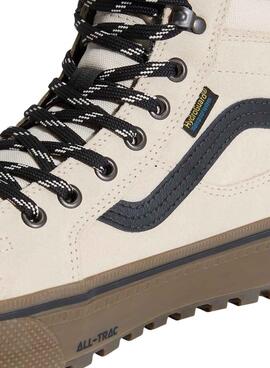 Turnschuhe Vans Sk8-Hi Waterproof weiß für Herren.