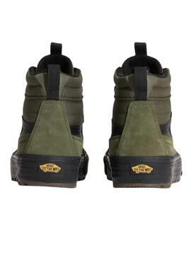 Turnschuhe Vans Sk8-Hi Waterproof in Grün für Herren.