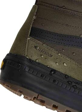 Turnschuhe Vans Sk8-Hi Waterproof in Grün für Herren.