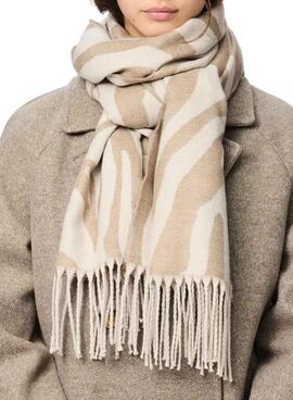 Schal Pieces Celin in Beige für Damen