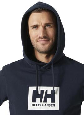 Sweatshirt Helly Hansen HH Box marineblau für Männer.