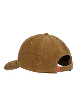 Kappe Superdry Grafik Cord Trucker Kord camel