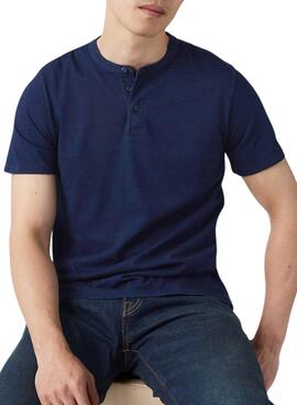 T-shirt Levis Henley blau für Herren