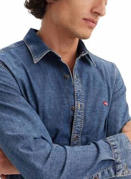 Levis Battery Blue Shirt für Herren
