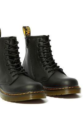 Stiefelettes Dr Martens 1460 Softy Black Für Kids