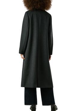 Pepe Jeans Taylor grauer Mantel für Damen.