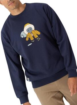 Pullover El Pulpo Blaue Eskimo für Herren