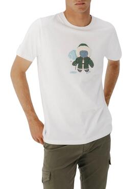 T-Shirt El Pulpo Eskimo weiß für Herren