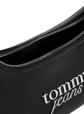 Handtasche Tommy Jeans Bold Script Schwarz für Damen