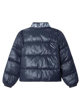 Gepolsterte Jacke Pepe Jeans Essie in Blau für Mädchen