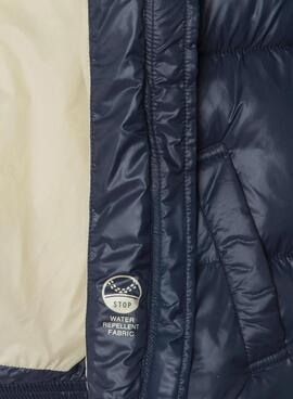 Gepolsterte Jacke Pepe Jeans Essie in Blau für Mädchen