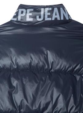 Gepolsterte Jacke Pepe Jeans Essie in Blau für Mädchen