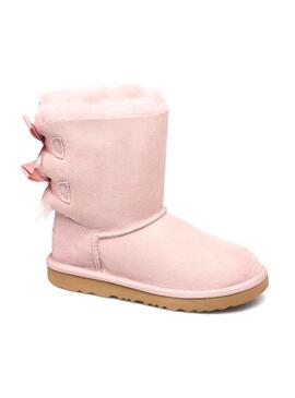 Stiefelettes UGG Bailey Bow II Pink Mädchen