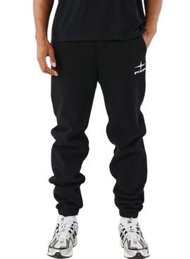 Jogger Project x Paris aus schwarzem Baumwollstoff für Herren.