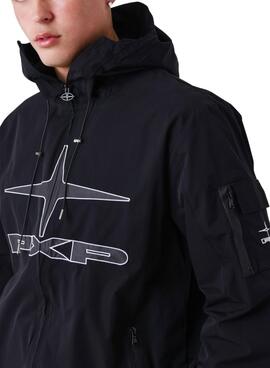 Jacke Project x Paris wasserdicht Schwarz für Herren