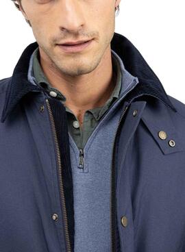 Parka El Ganso mit Cordkragen in Marineblau für Herren