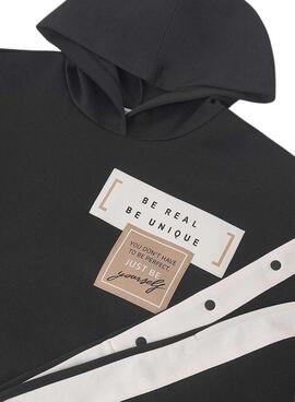Jogginganzug Mayoral mit schwarzen Streifen für Mädchen.