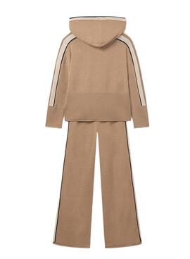 Mayoral Tricot Set in Kamel für Mädchen