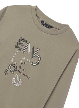 T-Shirt Mayoral Endless Possibilities in Grün für Jungen