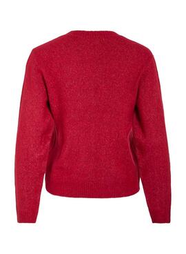 Vila Vimiraz rotes Pullover für Damen
