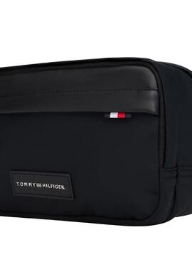 Kulturtasche Tommy Hilfiger schwarzes Nylon für Herren