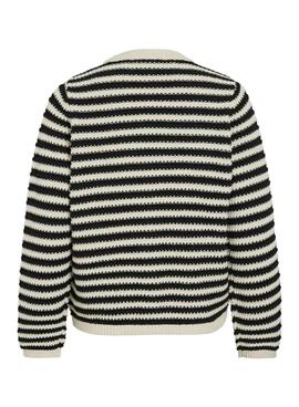 Jacke Vila Rita schwarz und weiß für Damen