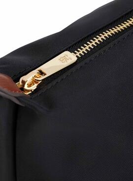 Kosmetiktasche Tommy Hilfiger Icon Schwarz für Damen.